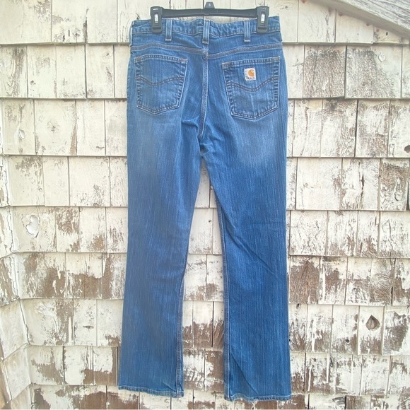 Carhartt Tradicional Fit Women’s Jeans sz 10x34 - Picture 4 of 5